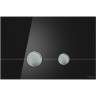 Кнопка CERSANIT STERO для LINK PRO/VECTOR/LINK/HI-TEC стекло черный P-BU-STE/Blg/Gl